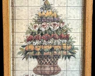 Jerry Sic Floral Pot Reproduction Print 