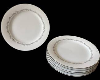 6 Noritake CRESTMONT Salad Plates 