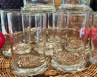 Detailed View of the Gorgeous Hand Blown Glasses.
