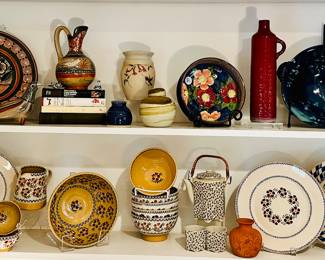 Still More Ceramic & Tonala Pottery Available including Royal Doulton & Signed J. Asuncion Galvan.