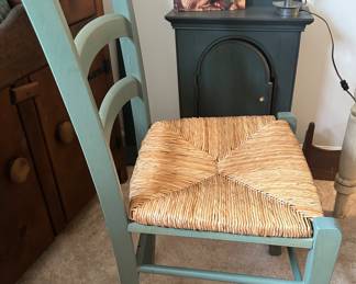Side View of the Italian Made "Venezia" Dining Chairs Available.