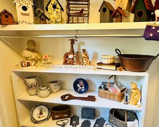 Beautiful Jean McDowell Pottery, Hand Made Bird Houses, Louisville Stoneware Ceramics, Holiday Books and More!