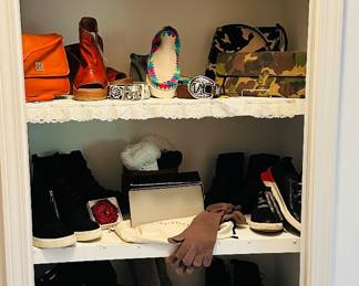 Incredible Selection of New and Like New Shoes and Purses Available!