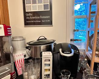 Still More Wonderful Appliances Available Including a Slow Cooker by Crockpot Model CPSCVO60-EC, a Keurig and More!