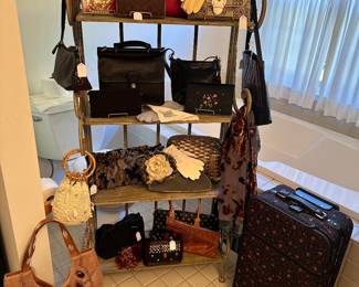 Designer Bags and Accessories Available.