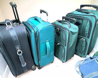 Just some of the luggage in this sale