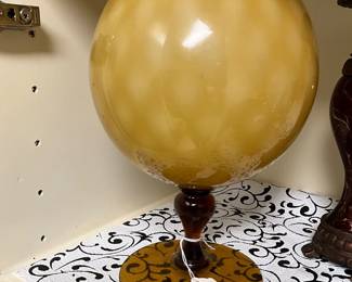 Italian Art Glass Amber