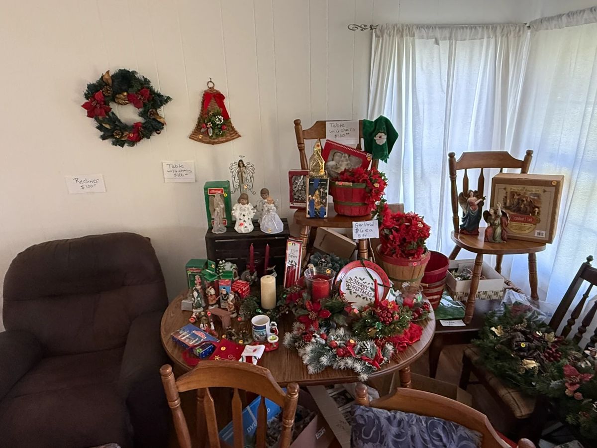 Vintage Christmas decor