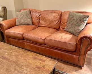 Lexington Leather Sofa 
Lovingly Broke in ….So comfortable 