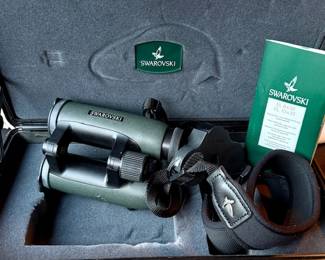 High End Swarovski Binoculars /case