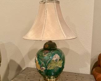 Interesting Textured Floor Lamp
Downstairs 