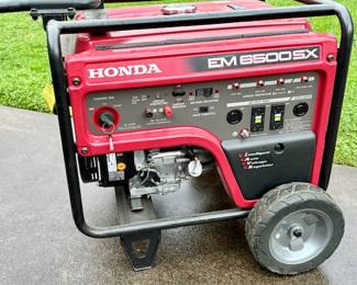 Honda Generator EM 6500SX 
Starts Right Up and Runs Perfect!