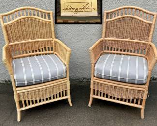 Henry Link Wicker Chair Set
Great condition / sold as pair