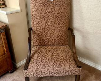 High back Antique Chair sturdy
Upstairs 