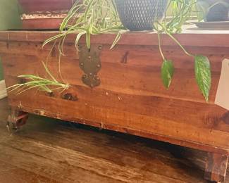 Wood low Chest
Downstairs 