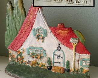 Rare Door Stop w/maker name : 
    Eastern Spec Manufacturer Co
Books high..we’re reasonable  :)