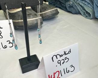 Marked .925 Earrings 