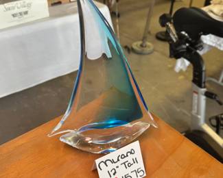Murano Boat Glass