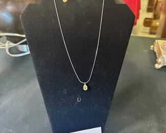 Marked .925 Earrings and Necklace
