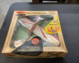 Silver Arrow Aluminum Toy Airplane 