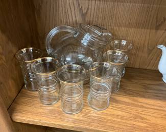 Pitcher & Matching Glasses