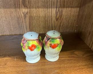 Ceramic Fruit Salt & Pepper Shakers