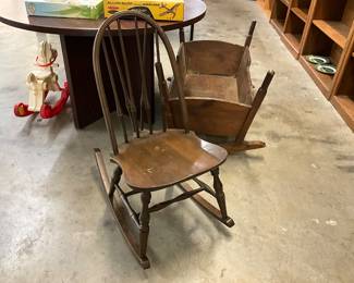 Wood Rocking Chair