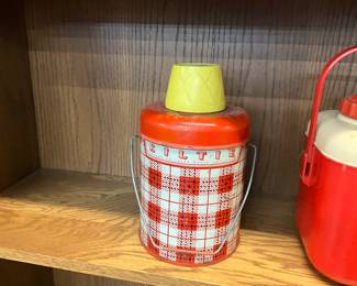 Metal Keltie Red Plaid Water Cooler