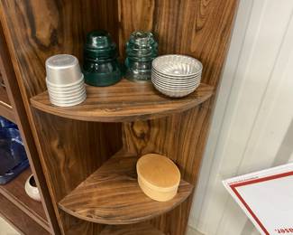 Glass insulators - Aluminum Cups & Jello Molds