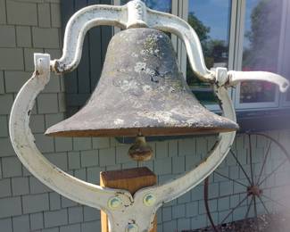 OLD IRON SCHOOL BELL