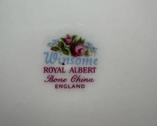 Branding mark for the Royal Albert China pieces available