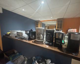 More kitchen gadgets. Dad liked his coffeemakers!