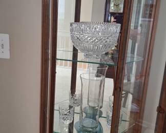 Curio Cabinet. Contents sold separately.