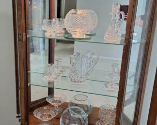 Curio Cabinet. Contents sold separately.