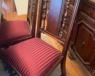Jacobean-Style Dining Room Chairs