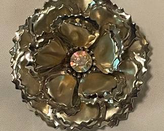 1950s Floral Brooch