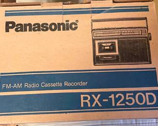 Panasonic Radio Cassette Recorder