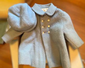 Vintage Baby/Toddler Coat & Hat