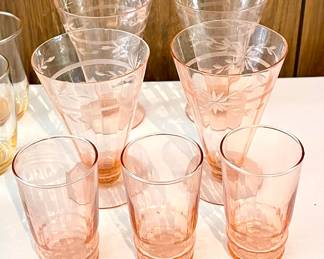 Pink Depression Glass