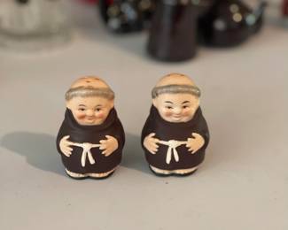 Goebel Friar Tuck Monk Salt & Pepper Shakers 