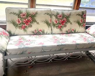 1950s Metal Porch Glider