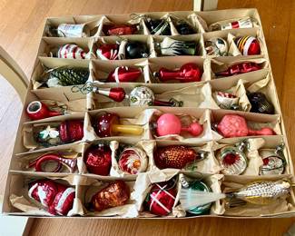 Vintage Christmas Ornaments