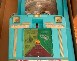 Riverboat Electric Pin Ball Game (folded in photo)