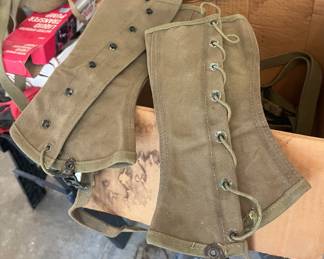 WWII Soldier Ankle Gaiters