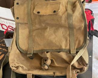 WWII USMC Military Field Pack 