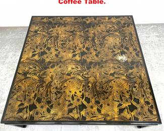 Lot 1716 Large Decorated Asian Style Coffee Table. 