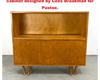 Lot 1349 Vintage MidCentury Modern BB05 cabinet designed by Cees Braakman for Pastoe.