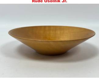 Lot 1495 Wood Artisan Turned Wood Bowls Rude Osolnik Jr.