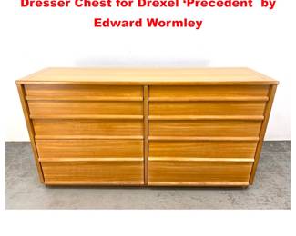 Lot 1339 Mid Century Modern Double Dresser Chest for Drexel Precedent by Edward Wormley