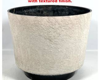 Lot 1685 Mid Century Modern Floor Planter with textured finish. 